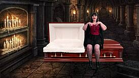 granny peggy sue vampiric cocksucking cum swallower in pov hardcore facial swallow