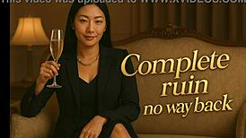 I feel complete ruin by asian findom goddess