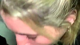 Latina slut sucks cock in public cinema bathroom.