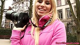 Interracial pickedup tourist cockrides anally