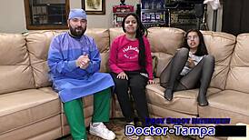 Dr Tampa conducts pre employment physical. On latina Alix Avery