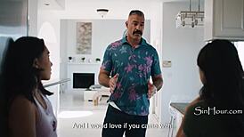 双胞胎诱惑家庭痴迷 - Charles Dera Lulu Chu Kimmy Kimm 😈