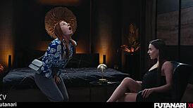 My futa magic cigarette smoke grows cock into your favorite girls big dicks & shemale creampie