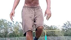 i had a sexy workout with my father-in-law at home