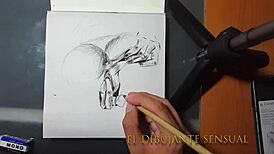 Sensual Fingers Caress Her Pussy Intensely