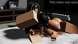 Beautiful girl with perfect tits and big ass gets fucked in a motel room 😍