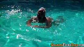 I ride senior citizens dick as a teen hottie