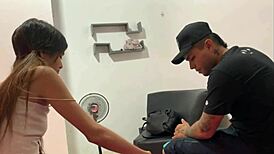 my stepsister slut desires to be fucked in my room and suck me well