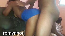 18-year-old Latina from Rio gets intense cumshot