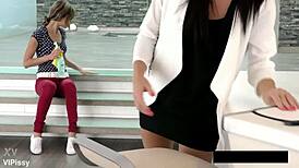 megan rain and gina gerson lick wet pussies together