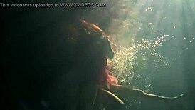 Russian teens Lilia and Natalia share underwater lesbian passion