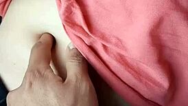 belly button massage session