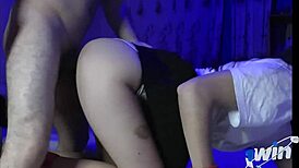 Slut loves rough hair grab and fucking 😈