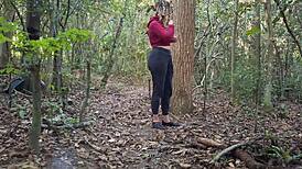 A stranger fucked me in the forest