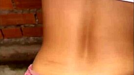 Young 18-year-old boldly lets her tight ass get broken in a homemade bet, loving to cheat on her boyfriend intensely.