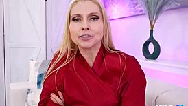 hot milf christie stevens gets fucked deep for a massive cumshot