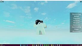Deleg Fucks Tight Femboy In Roblox, Pounding Deep And Cumming On Ass