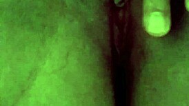 her pussy's swollen after rough fucking. did she get a creampie?