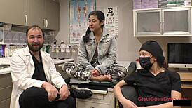 why does jasmine rose get a physical in latex