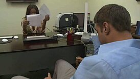 black chick candice nicole with big boobs sucks and fucks a white cock suggestively