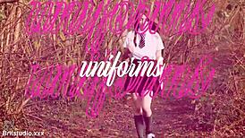 watch your 18 year old girlfriend suck off another guy and swallow his cum