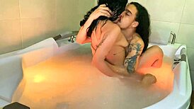Girlfriend's Best Friend Rides Me In Jacuzzi Pov With Blowjob And Doggystyle