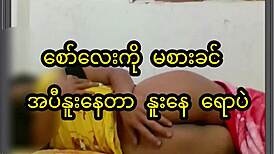 hey, asian couple licking and sucking each other in real homemade 69