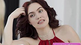 i love sucking big nipples on my blonde friend freya parker and seducing kay lovely as a horny redhead lesbian teen