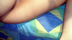 I double penetrated my pussy with my dildo and my neighbor