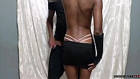 18 year old ebony getting fucked pt1