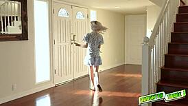 horny stepdaughters bouncing and moaning next to each other