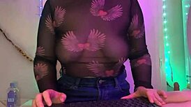 big dildo fucking pussy and cum with monster cock