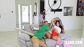 Scary Free Use Camp Threesome - Gal Ritchie Selena Ivy