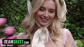 Spring fever with lexi lore gagging getting railed blowjob hardcore cumshot group monster cock big cock fucking interview casting sex facial assfucking anal deepthroat rough choking