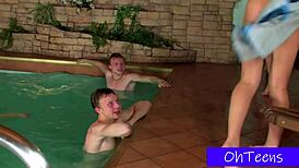 pool party-1 marushek gavrushek and volo with lileika and zdenka free video - first time college amateurs in bathroom tits