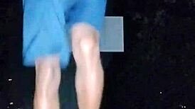 Beautiful Brunette Athlete Enjoys Relaxing Fitness Session In Usa Park Dorm Area