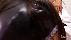 sexy maids seduce master into threesome while wife is away 😏👅