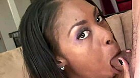 Jordin Skye Gets Pussy Stuffed by Huge Cock in Interracial Scene