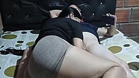 Pretty University Girl Enters Stepfather's Room