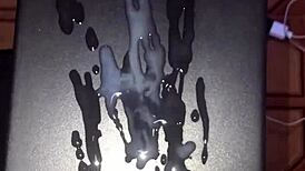 Skinny Amateur Strokes Her Big White Cock Until She Cums On Homemade Video