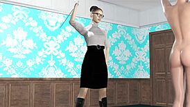Principled bdsm - a caning animation short
