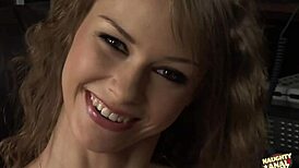 she looks not so experienced but that didnt stop this guy to ass fuck her