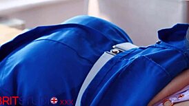 Alternative nurse gets eaten and swallows a load 😍