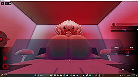 Big Booty Girl Rides Cock and Receives Intense Backshots