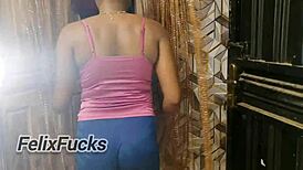 Caught lesbian friends now taking turns on stepbro's fat cock?