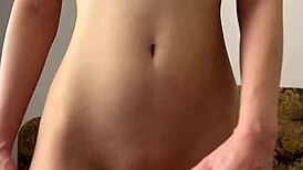 Cute Teen 18+ Fingering And Fucking Dildo With Wet Shaved Pussy - Maiskii