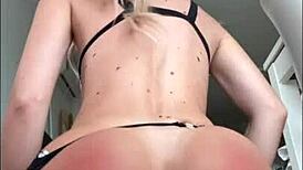 Creampie And Big Dildo Compilation In Stockings