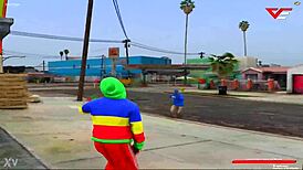 Act and Mira Gozada make academy players do oral sex on all fours. 😉