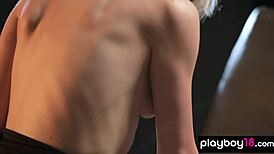 Classy blonde zoey paige seduces her lover with oral licks before fucking passionately.