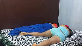 stepmother stepson rest in bed ghost arrives fucks both homemade